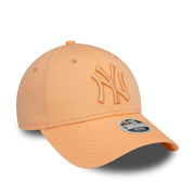 Yankees de New York - Casquette ajustable MLB délavée orange pastel 9FORTY