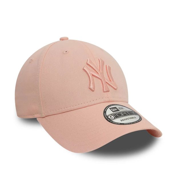 Yankees de New York Rose - Casquette ajustable MLB délavée rose pastel 9FORTY