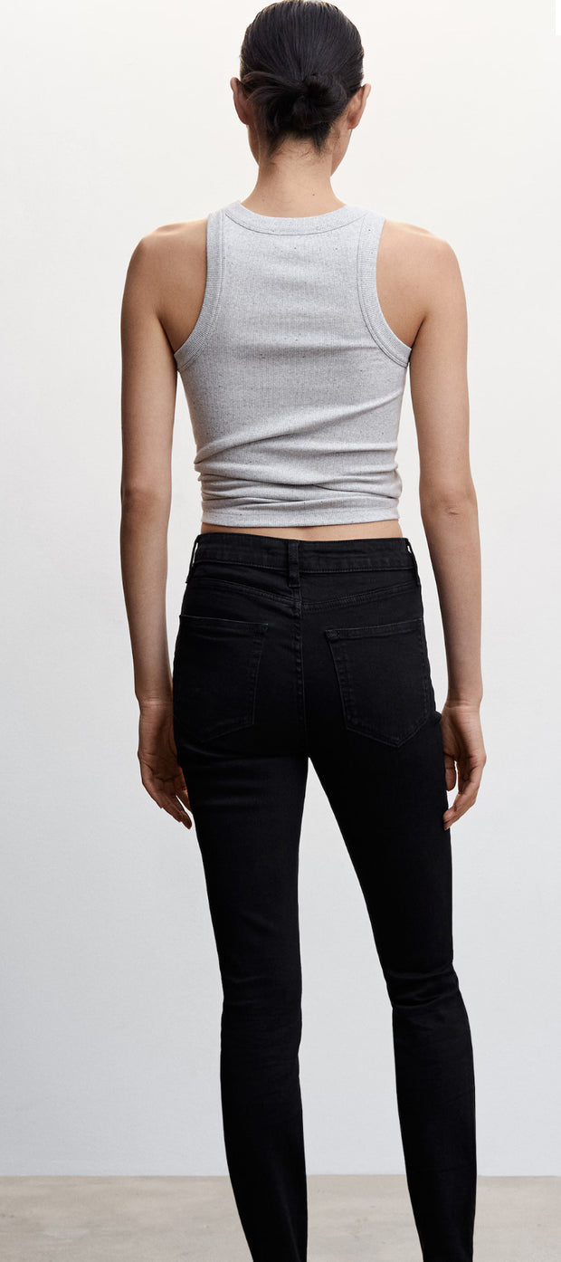 MANGO - Jean skinny taille haute