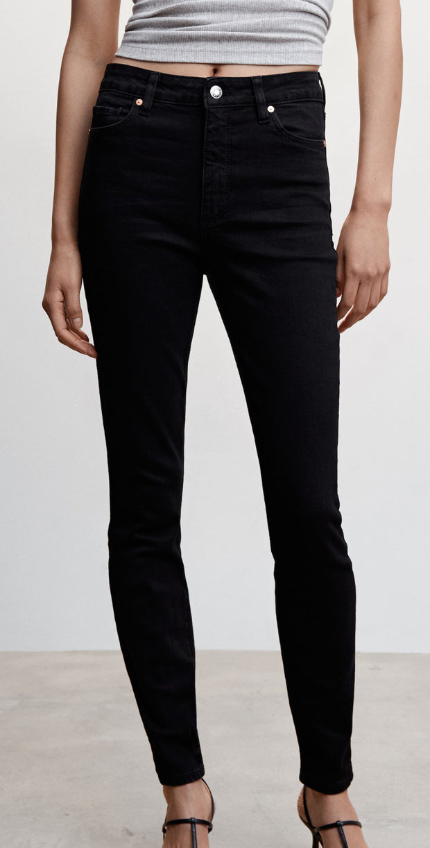 MANGO - Jean skinny taille haute