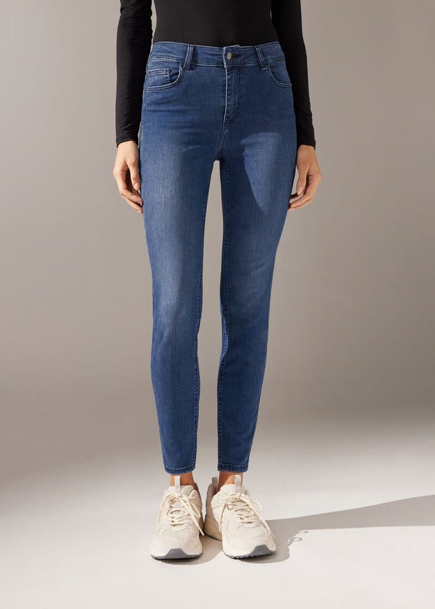 CALZEDONIA - jeans skinny push-up